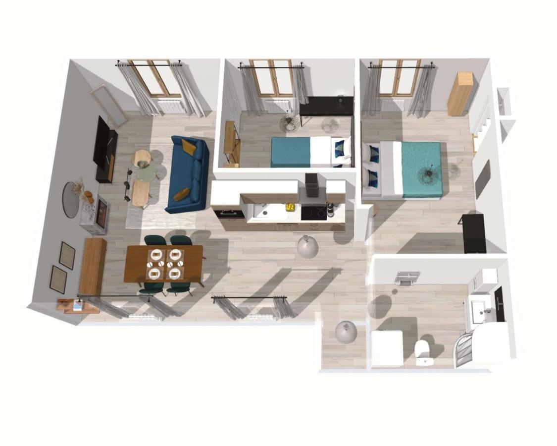 Artsmalt *Ideal Pro * Proche Commerces * 2 Chambres * Tout Confort Montluçon Kültér fotó